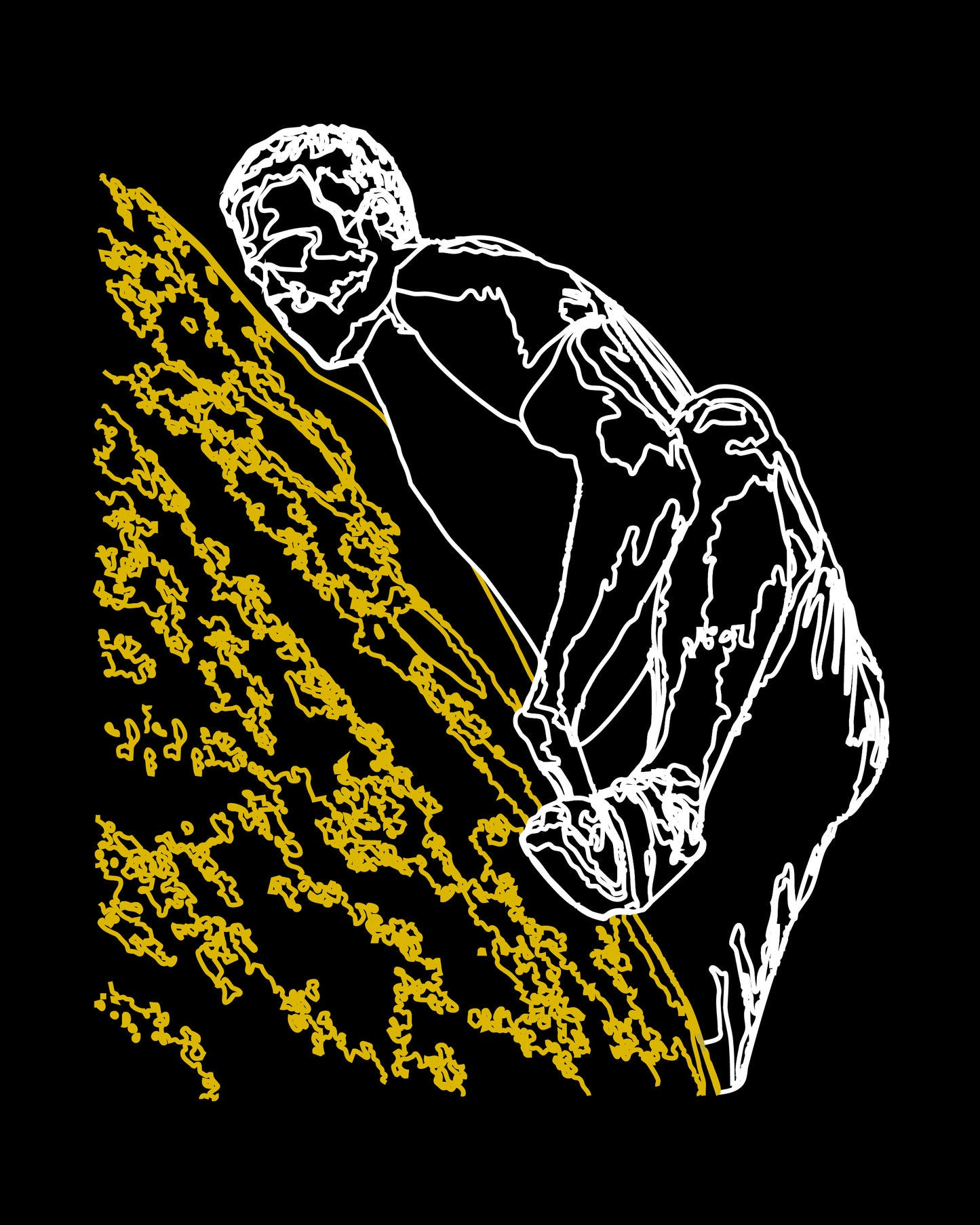 Mantle of Slab | Black (Gold)