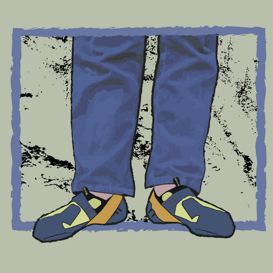 PREORDER: Climbing Shoes T-Shirt - Bay